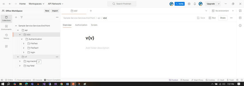Create the collection